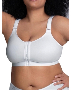 Спортивный бюстгальтер с застежкой спереди, белый Anita