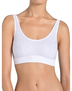 Двойной комфортный бюстгальтер без косточек, белый Sloggi