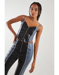 Корсет на молнии, мультиколор Pink vanilla