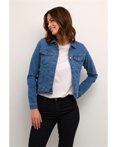 Джинсовая куртка узкого кроя Vicky, синий Kaffe