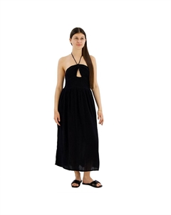 Платье Cut Out Midi, черный Superdry