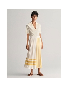 Юбка Striped Pleated, бежевый Gant