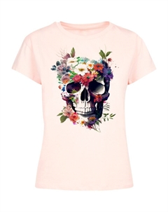 Футболка TOTENKOPF BLUMEN, розовый F4nt4stic