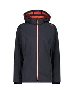 Спортивная куртка Long Fit 3A22226 softshell, серый Cmp