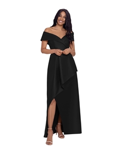 Платье, Acadia High-Low Off-the-Shoulder Ballgown Xscape