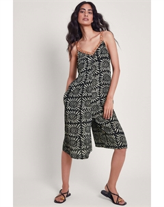 Комбинезон с принтом «Солнечный батик», черный Monsoon