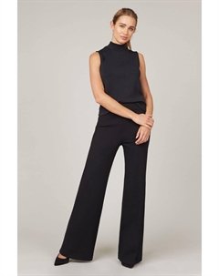 Идеальные брюки на широкие ноги, черный Spanx