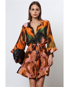 Туника с рукавами-кимоно, оранжевый Religion