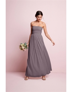 Свадебное платье макси с сеткой, фиолетовый Next