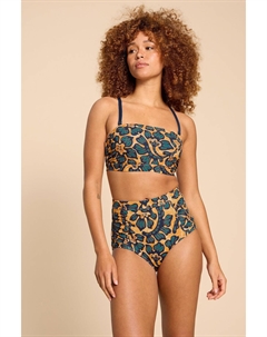 Плавки Verity с завышенной талией, желтый White stuff