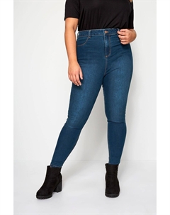 Джинсы Ava скинни стрейч, синий Yours
