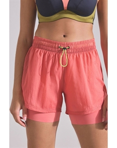 Спортивные шорты 2-в-1 с завышенной талией, розовый Next