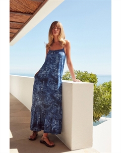 Летнее платье макси, синий Next