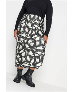 Наклонная юбка, черный Yours