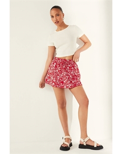 Летняя юбка из джерси с эластичной резинкой на талии, красный Next