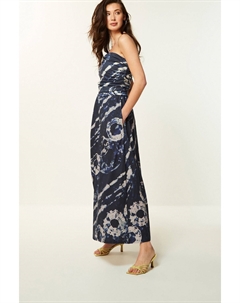 Летнее платье миди бандо, синий Next