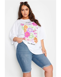 Джинсовые шорты с кошачьими царапинами, синий Yours