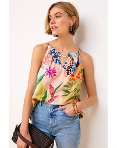 Топ-Майка с вырезом и вырезом, мультиколор Next