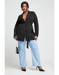 Модный блейзер из лимитированной коллекции, черный Yours