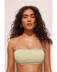 Лиф бикини-бандо на резинке, белый Next