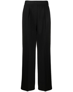 Широкие брюки с завышенной талией, черный Msgm