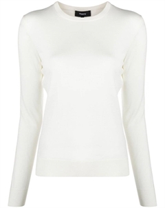 Шерстяной джемпер, белый Theory