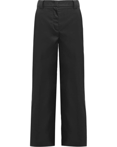 Габардиновые брюки, черный Prada