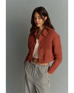 Практичная куртка из хлопка, красный Next