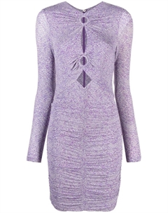 Платье мини с вырезами, фиолетовый Isabel marant