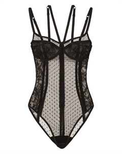 Сетчатое боди, черный Dolce&gabbana