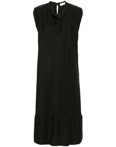 Платье с короткими рукавами, коричневый Lemaire