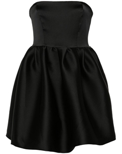 Атласное платье мини, черный Parosh