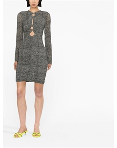 Платье мини с вырезами, черный Isabel marant