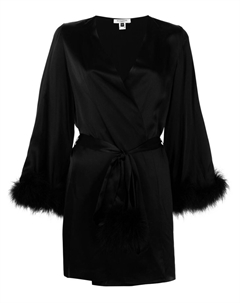 Короткий халат Kitty, черный Gilda & pearl