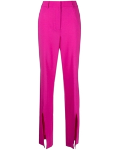 Брюки с завышенной талией и разрезами, розовый Giuseppe di morabito