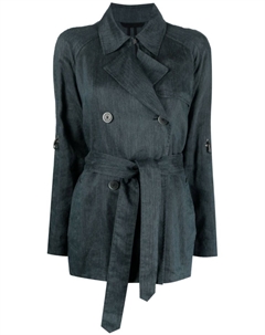 Двубортное пальто, синий Fay