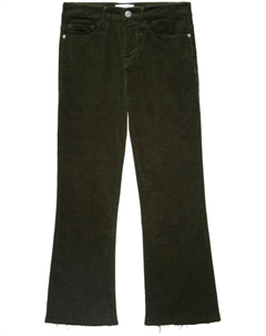 Расклешенные джинсы Le Crop, зеленый Frame