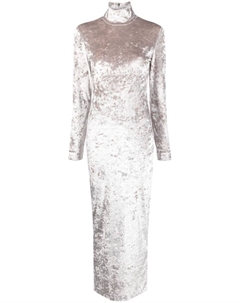 Длинное платье, серый Calvin klein