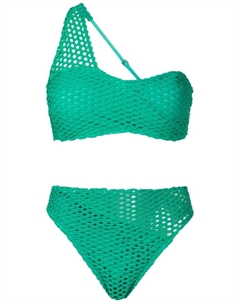Бикини с лифом на одно плечо, зеленый Amir slama