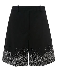 Шорты строгого кроя с кристаллами, черный Jw anderson