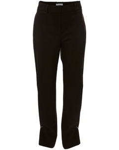 Узкие брюки с металлическим декором, черный Jw anderson