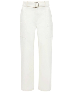 Широкие брюки карго, белый Jw anderson