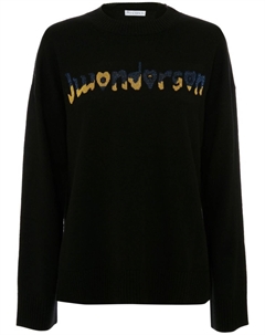 Джемпер из коллаборации с Run Hany, черный Jw anderson