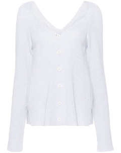 Кардиган в рубчик, белый Fabiana filippi