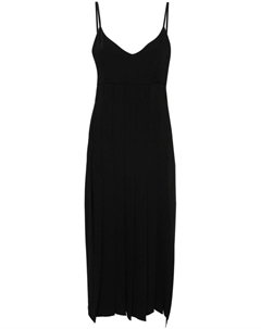 Платье миди со складками, черный Parosh