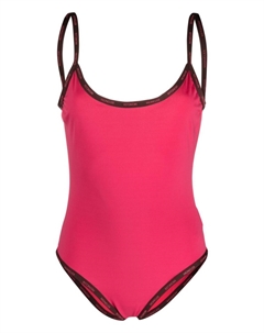 Купальник с логотипом, розовый Moncler