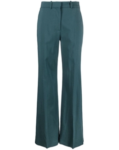 Прямые брюки строгого кроя, зеленый Joseph