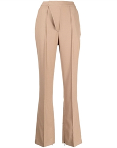 Расклешенные брюки с завышенной талией, коричневый Ambush