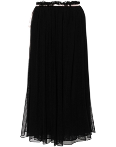 Сетчатая юбка миди из коллаборации с Patrick McDowell, черный Pinko
