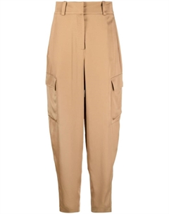 Брюки карго с завышенной талией, нейтральный цвет Joseph